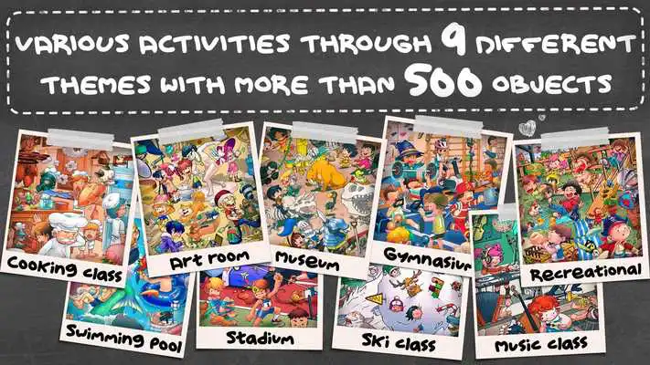 Play Look  Find: School Activities