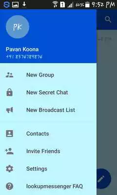 Play lookup messenger