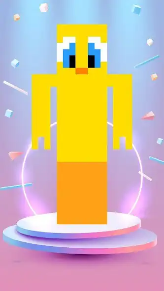 Play Looney Tunes Skin Minecraft as an online game Looney Tunes Skin Minecraft with UptoPlay