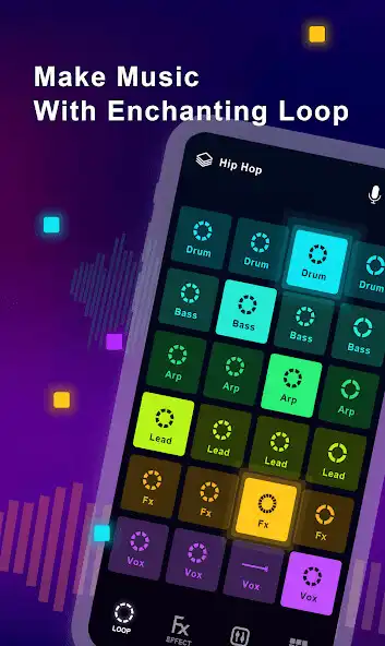 Play Looppad - Groove & Beat Maker  and enjoy Looppad - Groove & Beat Maker with UptoPlay
