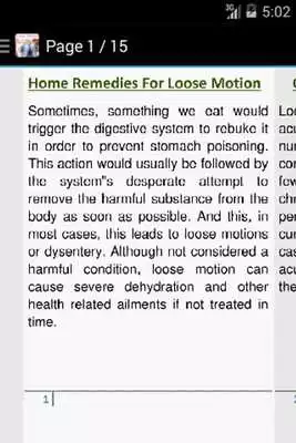Play Loose Motion Home Remedy