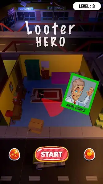 Play Looter Hero - Burglar Simulato  and enjoy Looter Hero - Burglar Simulato with UptoPlay