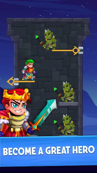 Play Loot hero rescue puzzle  and enjoy Loot hero rescue puzzle with UptoPlay