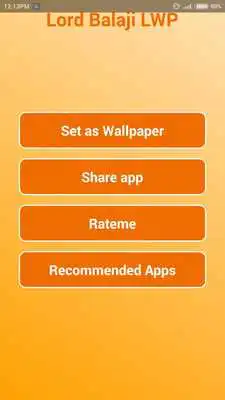 Play Lord Balaji Livewallpaper Free