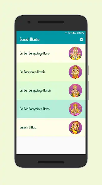 Play Lord Ganesha - Aarti Mantra Vandana  and enjoy Lord Ganesha - Aarti Mantra Vandana with UptoPlay