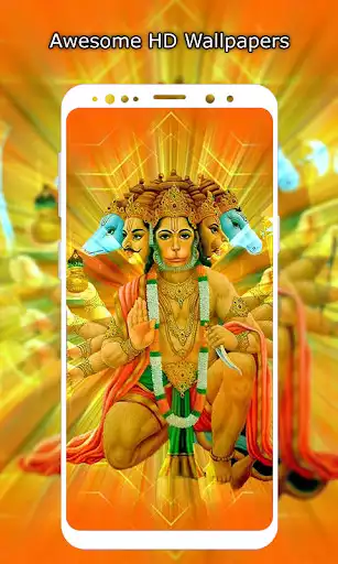 Play Lord Hanuman Wallpapers HD  and enjoy Lord Hanuman Wallpapers HD with UptoPlay