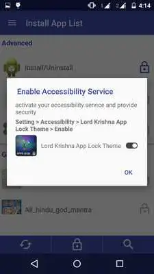 Play Lord Krishna App Lock Theme Play Lord Krishna App Lock Theme
