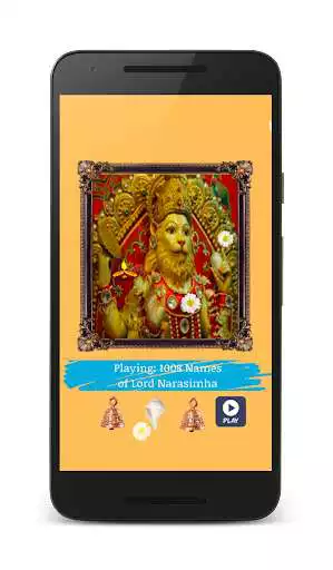 Play Lord Narsimha Sahasran stotras  and enjoy Lord Narsimha Sahasran stotras with UptoPlay