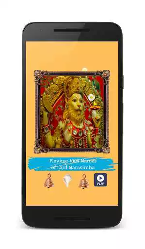 Play Lord Narsimha Sahasran stotras as an online game Lord Narsimha Sahasran stotras with UptoPlay