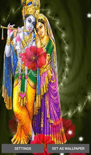 Play Lord Radhe Krishna Live Wallpapers as an online game Lord Radhe Krishna Live Wallpapers with UptoPlay