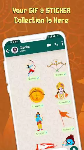 Play Lord Ram GIF : God Ram Stickers for Whatsapp as an online game Lord Ram GIF : God Ram Stickers for Whatsapp with UptoPlay
