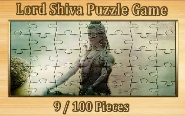 Play lord shiva  jigsaw puzzle 9/100 pieces