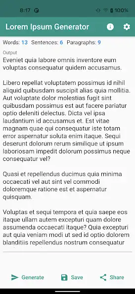 Play Lorem Ipsum Generator as an online game Lorem Ipsum Generator with UptoPlay