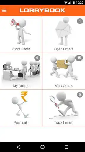 Play APK LORRYBOOK - Easy way Transport  and enjoy LORRYBOOK - Easy way Transport with UptoPlay com.lorrybook.app