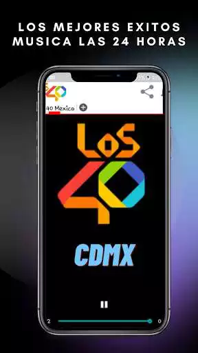 Play Los 40 México -Radio as an online game Los 40 México -Radio with UptoPlay
