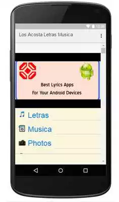 Play Los Acosta Letras Musica