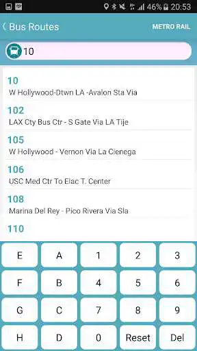 Play Los Angeles Bus Tracker as an online game Los Angeles Bus Tracker with UptoPlay