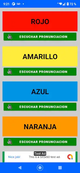 Play Los Colores en Ingles-Básicos as an online game Los Colores en Ingles-Básicos with UptoPlay