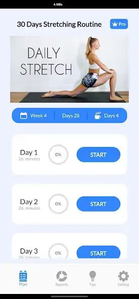 Play Lose 30 Days Stretching Routin  and enjoy Lose 30 Days Stretching Routin with UptoPlay
