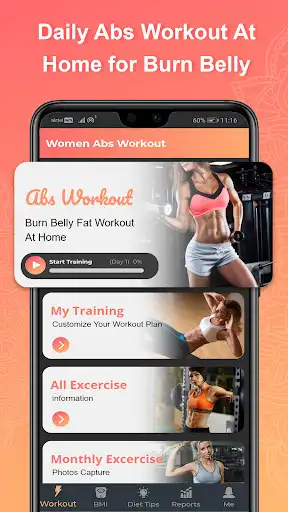 Play Lose Belly Fat  - Abs Workout as an online game Lose Belly Fat  - Abs Workout with UptoPlay