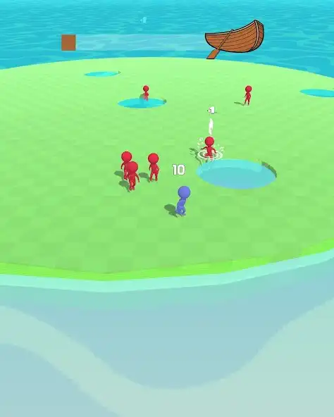 Play Lose The Crowd as an online game Lose The Crowd with UptoPlay