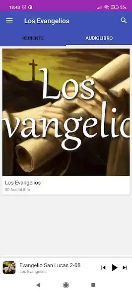 Play Los Evangelios - AudioLibro as an online game Los Evangelios - AudioLibro with UptoPlay