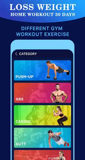Play Lose Weight at Home - Home Workout in 30 Days as an online game Lose Weight at Home - Home Workout in 30 Days with UptoPlay