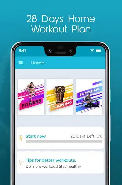 Play Lose Weight in 28 Days - Home Workout for ManWomen  and enjoy Lose Weight in 28 Days - Home Workout for ManWomen with UptoPlay