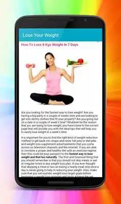 Play Lose Your Weight Tips