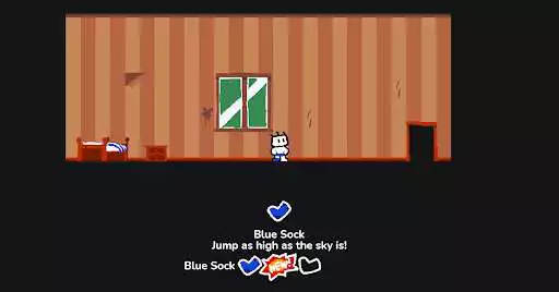 Play Losing Socks Socks! - Metroidvania Platformer  and enjoy Losing Socks Socks! - Metroidvania Platformer with UptoPlay