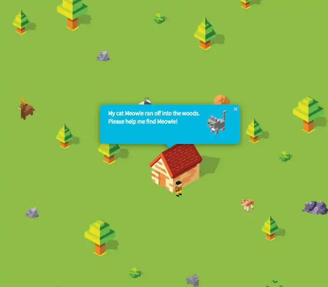 Play Lost In Woods - Find Meowie  and enjoy Lost In Woods - Find Meowie with UptoPlay