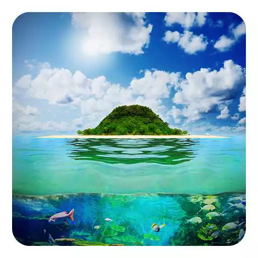 Free play online Lost Island Live Wallpaper APK