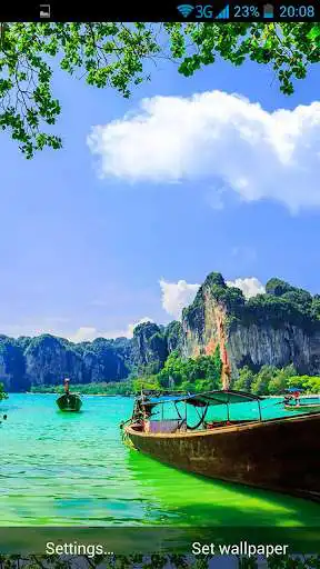 Play Lost Island Live Wallpaper