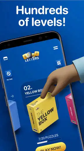 Play Lost Letters - Word Game as an online game Lost Letters - Word Game with UptoPlay