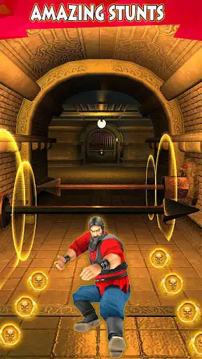 Play Lost Temple Castle Frozen Run as an online game Lost Temple Castle Frozen Run with UptoPlay