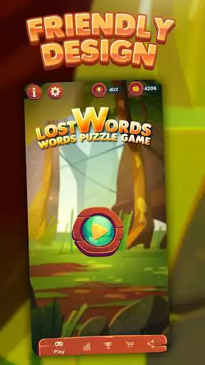 Play Lost Words - Premium word puzzle game  and enjoy Lost Words - Premium word puzzle game with UptoPlay
