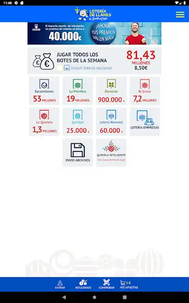 Play Lotería de Llanes and enjoy Lotería de Llanes with UptoPlay Play Lotería de Llanes and enjoy Lotería de Llanes with UptoPlay