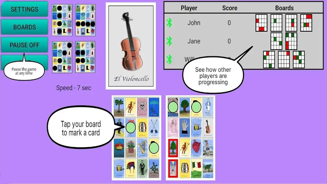 Play Loteria Bluetooth as an online game Loteria Bluetooth with UptoPlay