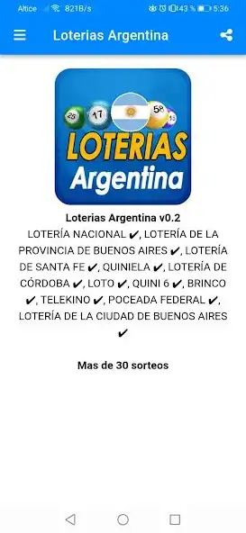 Play Loterias Argentina  and enjoy Loterias Argentina with UptoPlay