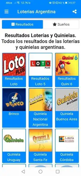 Play Loterias Argentina as an online game Loterias Argentina with UptoPlay