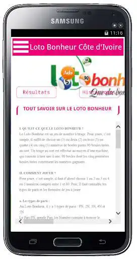 Play Loto Bonheur CI  and enjoy Loto Bonheur CI with UptoPlay