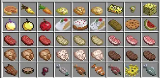 Play Lots More Food Bedrock Addon for MCPE  and enjoy Lots More Food Bedrock Addon for MCPE with UptoPlay