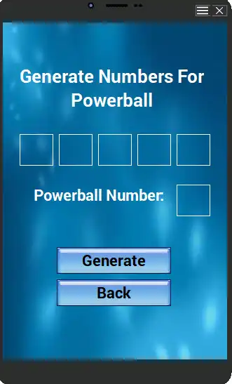 Play Lottery Generator as an online game Lottery Generator with UptoPlay