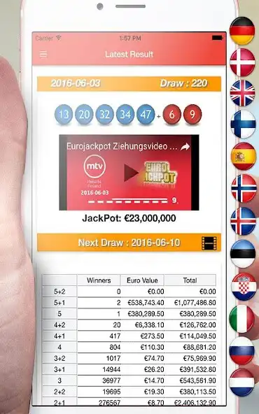 Play LotteryPro for EuroJackpot  and enjoy LotteryPro for EuroJackpot with UptoPlay