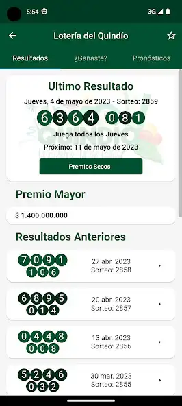 Play LottoCol: Loterías de Colombia as an online game LottoCol: Loterías de Colombia with UptoPlay