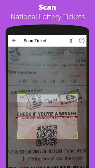 Play Lotto Lens: Scan National Lottery Tickets  and enjoy Lotto Lens: Scan National Lottery Tickets with UptoPlay