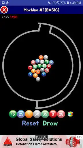 Play Lotto Machine - 2D Generator as an online game Lotto Machine - 2D Generator with UptoPlay