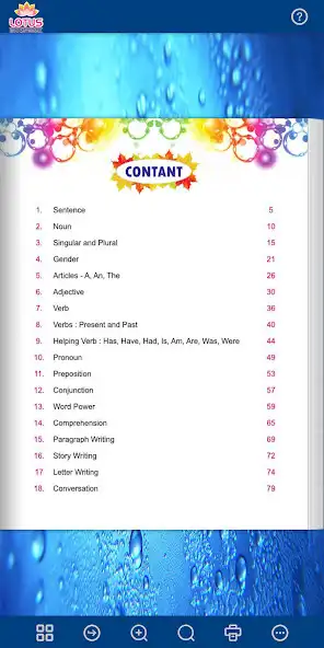 Play Lotus English Grammar - 2 as an online game Lotus English Grammar - 2 with UptoPlay