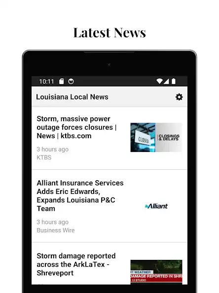 Play Louisiana Local News - iNews  and enjoy Louisiana Local News - iNews with UptoPlay