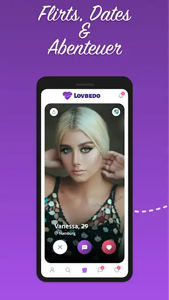 Play LOVBEDO - Chat, Flirt  Dating  and enjoy LOVBEDO - Chat, Flirt  Dating with UptoPlay